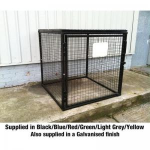 Defender Cage With Mesh Base - H1200 X W1200 X D1200mm - Powder Coated