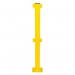 Black Bull Md Railing System - Middlepost 1,000 Mmh - Indoor Use - Powder Coated - Yellow 435531