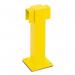 Black Bull Hd Impact Protection System Middlepost 500 Mmh Outdoor Use Hotdip Galv + Pcoated Yellow 435547