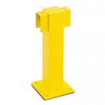 Black Bull Hd Impact Protection System Middlepost 1000 Mmh Outdoor Use Hotdip Galv + Pcoated Yellow 435553