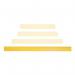 Black Bull Hd Impact Protection Railing System Lateral Rail 2000 Mml Indoor Use Pcoated Yellow 435562