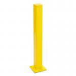 Black Bull Hd Impact Protection System Bollard 1000 Mmh Outdoor Use Hotdip Galv + Pcoated Yellow 435572