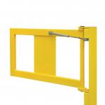 Black Bull Railing System Gate Md - 835 X 475mm - Indoor Use - Yellow - Self Closing 435576