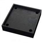 Black Bull Hd Flex Impact Protection Railing System - Shock Absorber Pads - 50 X 200 X 200mm Black 435579