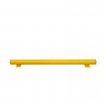 Black Bull Flex Impact System Hybrid Protection Bar 1250 Mml Outdoor Hotdip Galv + Pcoated Yellow 435597