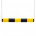 Traffic-line Height Restrictor Plastic Withsuspension Chains 100 Mmøx 1000 Mml Yellowblack Bands 435611