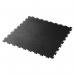 Interlocking Floortile X-joint 5 mm Pack of 4 Black 435646