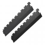 Ecotile Interlocking Edge Rampx-joint 5 mm Per 1 Linear Metre Black 435648