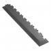 Ecotile Interlocking Corner Rampx-joint 7 H X 587 W X 90 D mm Pack of 2 Graphite 435658