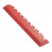 Ecotile Interlocking Corner Rampx-joint 7 H X 587 W X 90 D mm Pack of 2 Red 435659