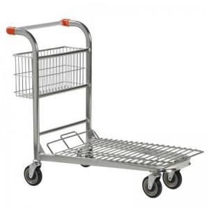 Nestable Stock Trolley With Fixed Basket 435667