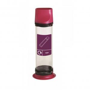 10 Litre Disposable Vape Recycling Bin, Pink 435669