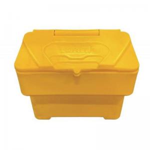 115 Litre Grit Bin - Yellow Moulded Lock, Stackable 435684