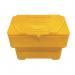 115 Litre Grit Bin - Yellowmoulded Lock, Stackable 435684