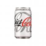 Diet Coca-cola Soft Drink 330 ml Can (pack of 24) 435698