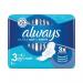 Always Ultra Day and Night Sanitary Padswith Wings Size 3 Packet X 9 Pads (pack of 16) C 005794 435724