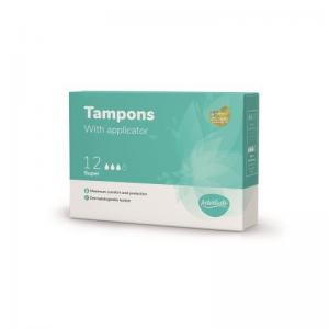 Interlude Applicator Tampons Super Boxed X12 Pack Of 12 6448A 435729