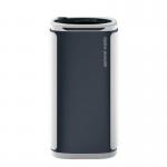 60 Litre Executive Recyclingbin, Single Black Round Aperture 436170