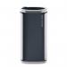 60 Litre Executive Recyclingbin, Single Black Round Aperture 436170