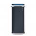 60 Litre Executive Recyclingbin, Single Blue Slot Aperture 436171