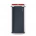 60 Litre Executive Recyclingbin, Twin Red Apertures 436173