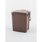 7 l Brown Food Waste Caddy 436268