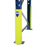 Rack Armour Upright Protector - Rackarmour Yellow - Small - 70-87 mm Upright Width 436269