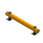 Low Level Bumper Barrier -single - 3400 mm Width - Safety Yellow 436295