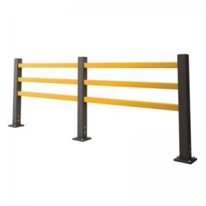 Pedestrian Barrier - 3 Rail - 1500mm Width - Safety Yellow 436305