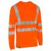 Envirowear Recyclablehi-vis Sweatshirt Or l 436409
