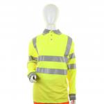 Ladies Hiviz Ls Polo Lge - Pack 1 436515
