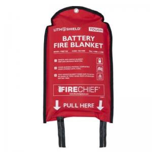 Firechief Lithshield Tough Battery Fire Blanket 1.55 X 1.55M - Small