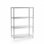 Eclipse Perma Plus Wire 4 Tier Starter Unit 1625H X 915W X 305D mm 436741