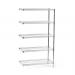 Eclipse Perma Plus Wire 5 Shelf Add on Unit 1820 H X 1070 W X 355 D mm 436800