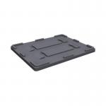 Drop-on Plastic Lid Forbox Pallets 1000 X 1200 mm - Grey 436833