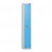 1 Tier - Steel Locker Flat Top - Combi Lock - H 1800 X W 300 X D 450 437028