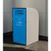 Recyclo 240 l Bin Housing(blue Door Paper & Card) 437177