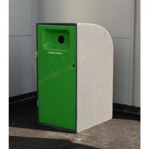Recyclo 240L Bin Housing Green Dry Mixed Recycling 437179