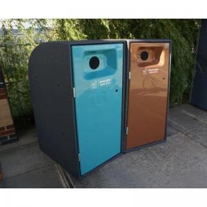 Recyclo 240L Bin Housing Brown - Food & Compostabiles 437180
