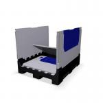 Premium Collapsible Plasticbox Pallet - 1000 X 1200 X 975 mm 437186