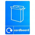 A 5 Vinyl Waste Sticker - Cardboard 437293