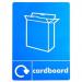 A 5 Vinyl Waste Sticker - Cardboard 437293