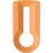 Ubin Recycle Bin Lid Insert - Combinedaperture - Orange for Plastic and Metal 437295