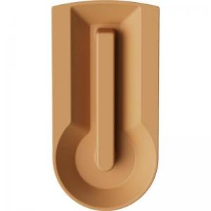 Ubin Recycle Bin Lid Insert - Combined Aperture - Brown For Food