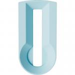 Ubin Recycle Bin Lid Insert -combined Aperture - Blue for Paper and Card 437297