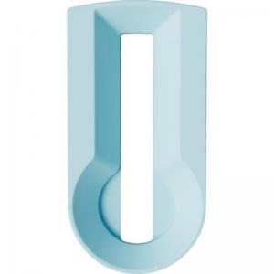 Ubin Recycle Bin Lid Insert - Combined Aperture - Blue For Paper And