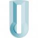 Ubin Recycle Bin Lid Insert -combined Aperture - Blue for Paper and Card 437297
