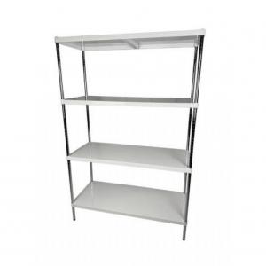 Powder Coated Shelving Unit- 4 Shelves - 1800 H X 900 W X 400 D mm