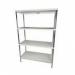 Powder Coated Shelving Unit-4 Shelves - 1800 H X 1500 W X 600 D mm 437359