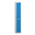 1 Door 1800 X 300 300 Ppelocker, Silvercobalt Blue, Cam Lock 437667